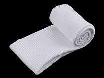 Fascia elastica lavorata a maglia, a costine, dimensioni: 7 x 80 cm