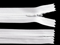 Špirálový zips skrytý šírka  3 mm  dĺžka 35 cm