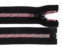 Nylon Zipper width 5 mm length 60 cm rainbow