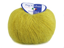 Fil à tricoter Velvet B012 - jaune pour le tricot et le crochet