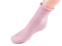 Dámske bavlnené ponožky thermo so zdravotným lemom