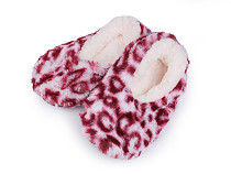 Thick Kids Sherpa Lined Thermal Fuzzy Slippers
