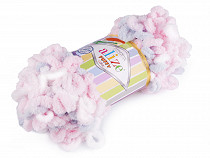 Fil à tricoter chenille Alize Puffy color, 100 g