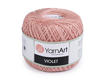 Kordonek do szydełkowania bawełniany Violet 50 g