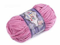 Knitted chenille yarn Alize Velluto 100 g