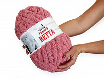 Knitted chenille yarn Betta 300 g