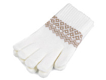 Dámske / dievčenské pletené rukavice