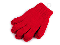 Detské pletené rukavice zateplené