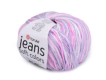 Kötőfonal Jeans Soft Color 50 g