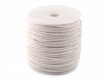 Macrame cotton cord Ø3 mm braided