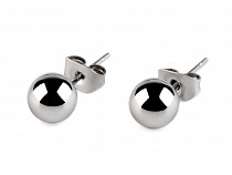 Stainless Steel Ball Stud Earrings