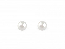 Boucles d’oreilles imitation perles en acier inoxydable