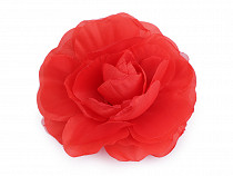 Broche Rose avec clip, Ø 10 cm