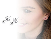 Boucles d’oreilles en acier inoxydable