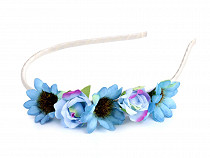 Haarband mit Blumen / Blüten
