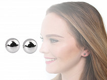 Rhodium Plated Earrings