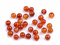 Perles minérales - Cornaline, Ø 6 mm