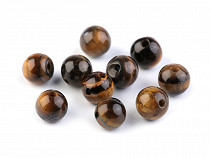 Perles minérales - Œil du tigre, Ø 6 mm