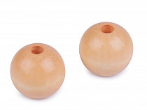 Grosses perles de bois, Ø 40 mm