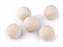 Wooden balls without holes Ø25 mm