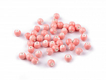 Perles en porcelaine, Ø 6 mm