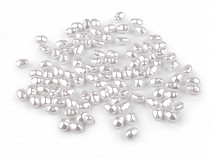 Plastic beads / faux pearls Glance 5x7 mm