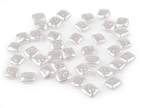 Plastic wax beads / pearls Glance 10x11 mm