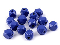 Plastové korálky kocka / diamant 12x12 mm