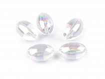 Plastic Beads, Olives 13x20 mm