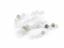 Perles minérales - Agate, Ø 4 mm