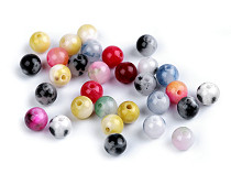 Glass Beads, Mineral Imitation Ø6 mm
