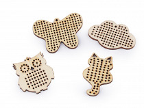 Multi-Holes Wooden Shapes for DIY Cross Stitch