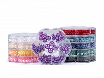 Kit de perles en plastique pour fabrication de bijoux