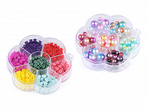Kit de perles en plastique pour fabrication de bijoux