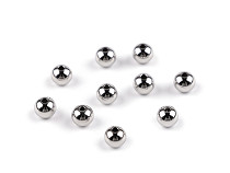 Perle in acciaio inossidabile, dimensioni: Ø 6 mm