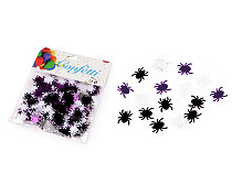 Halloween-Konfetti Set – Fledermaus, Spinne, Kürbis, In Schwarz, Orange, Lila, Weiß