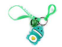 3D keychain / backpack with jingle bell