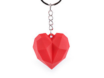 Keychain / backpack pendant, heart