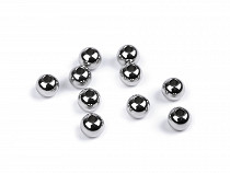 Perle in acciaio inossidabile, dimensioni: Ø 6 mm