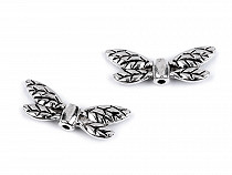 Decorative Spacer Charm 8x22 mm, Dragonfly Wings 