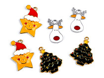 Christmas pendant - star, tree, reindeer