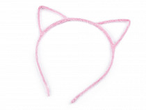 Flauschiges Stirnband Katze