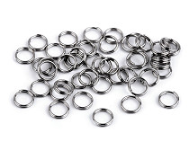 Stainless Steel Double Split Ring Ø6 mm, 7 mm