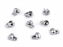 Stainless Steel Bead Tips 5 mm