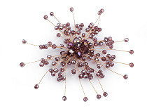 Brooch with Glass Beads