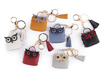 Backpack pendant / keychain - owl bag