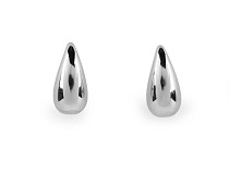 Stainless steel earrings, drop