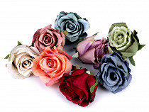 Bouton de rose artificiel, Ø 70 mm