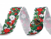 Christmas grosgrain ribbon width 25 mm