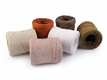 Raffia bast for knitting bags - synthetic